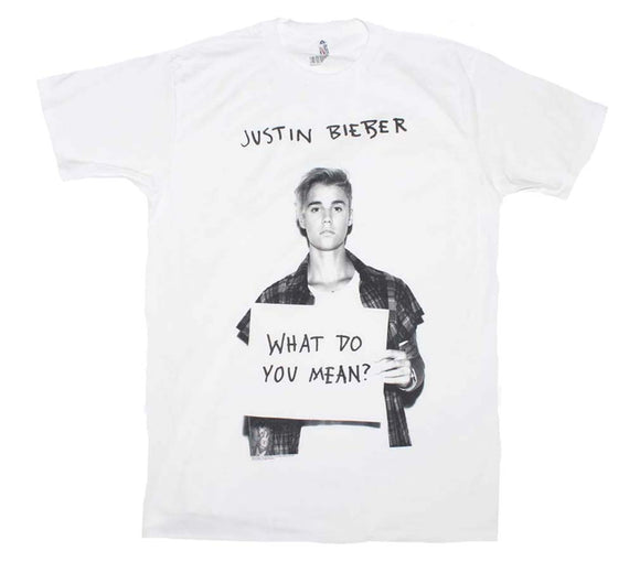 Justin Bieber What Do U Mean T-Shirt